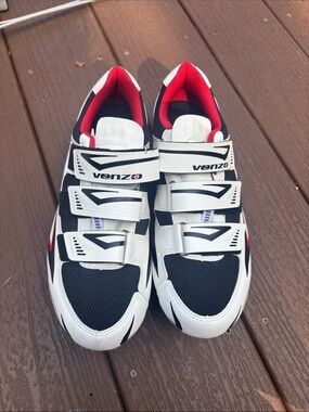 Venzo MX Cycling Shoes - Triple Strap